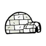 cartoon igloo N4