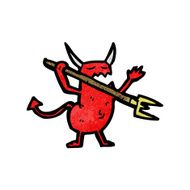 cartoon little devil N93