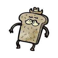 bread cartoon character N2