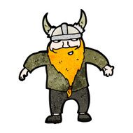 cartoon viking man N15