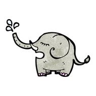 Cartoon Elephant N84