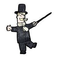 cartoon victorian gentleman N7