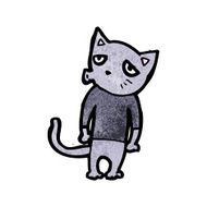 Cartoon Cat N302