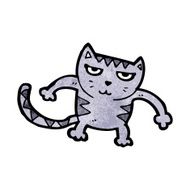 Cartoon Cat N305