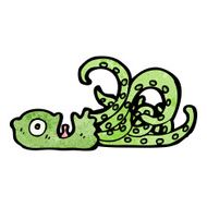 Cartoon Octopus N96