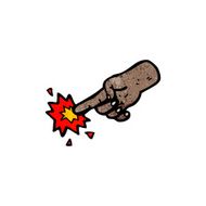 cartoon finger poke N2