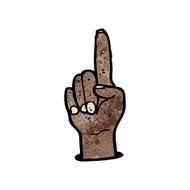 pointing finger cartoon N3