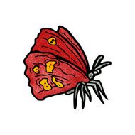 Cartoon Butterfly N82