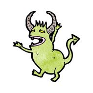 cartoon little devil N96
