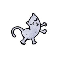 funny cartoon cat N187