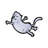 funny cartoon cat N188