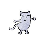 funny cartoon cat N190