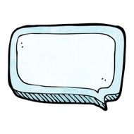 Cartoon Speech Bubble N23