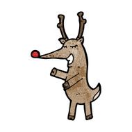 Cartoon Christmas Reindeer N20