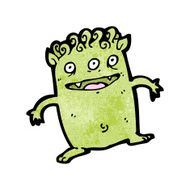 cartoon happy alien N2