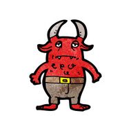 cartoon little devil N98