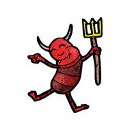 cartoon little devil N100