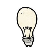 Cartoon Light Bulb N79