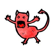 cartoon little devil N101