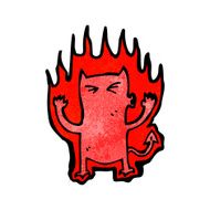 cartoon little devil N103