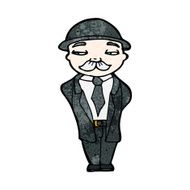 Cartoon Businessman N38