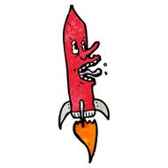 Cartoon Missile N38
