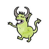 cartoon little devil N105