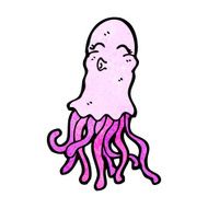 Cartoon Jellyfish N79