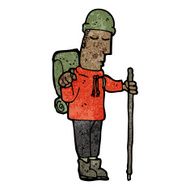 Cartoon Hiking Man N3