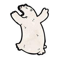 Cartoon Polar Bear N122