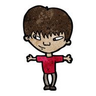 cartoon clever boy N3