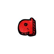 cartoon letter a N19