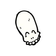 Cartoon Skull N89