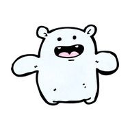 friendly monster cartoon N10