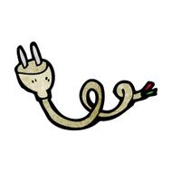 cartoon electrical plug N5