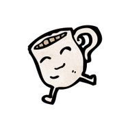 cartoon teacup N12
