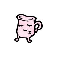 cartoon teacup N13