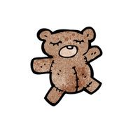 cartoon teddy bear N227
