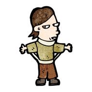 cartoon boy with broken arms N2