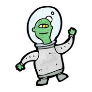 Cartoon Alien N118