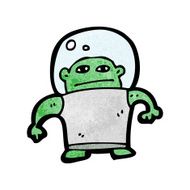Cartoon Alien N119