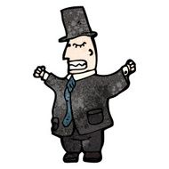 Rich Man Cartoon N7
