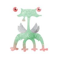 Cartoon Alien N121