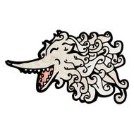 Cartoon Wolf N122