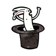 cartoon rabbit in hat N6