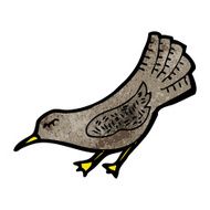 cartoon blackbird N6