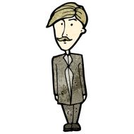 cartoon sensible career man N3