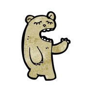 funny cartoon bear N65