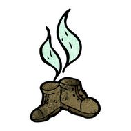 smelly old boots cartoon N5