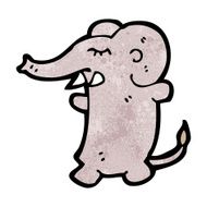 Cartoon Elephant N86